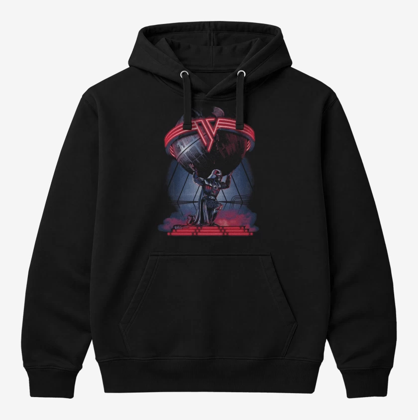 Polerón Canguro Negro de Darth Halen