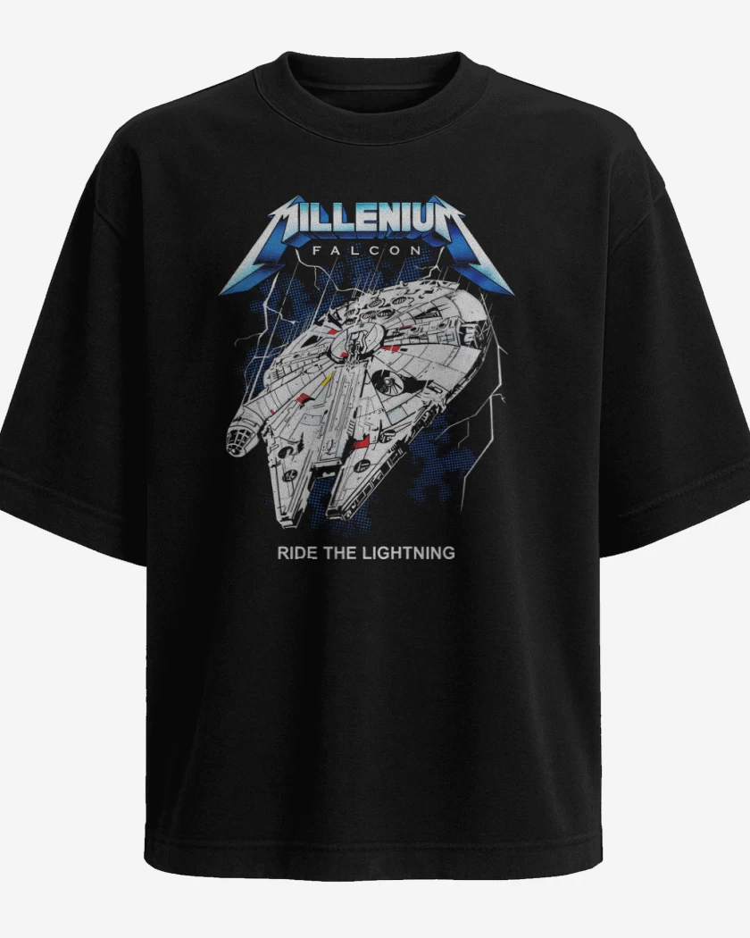 Polera Oversize Millenium Falcon