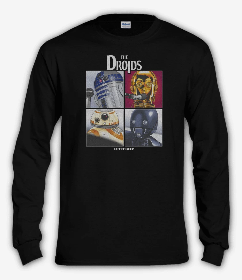 Polera manga larga The Droids II