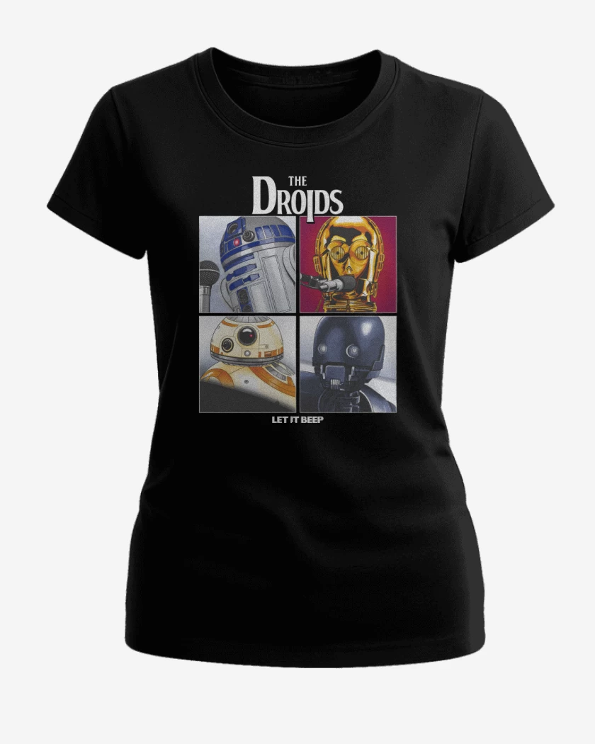 Polera de Mujer Negro de The Droids II