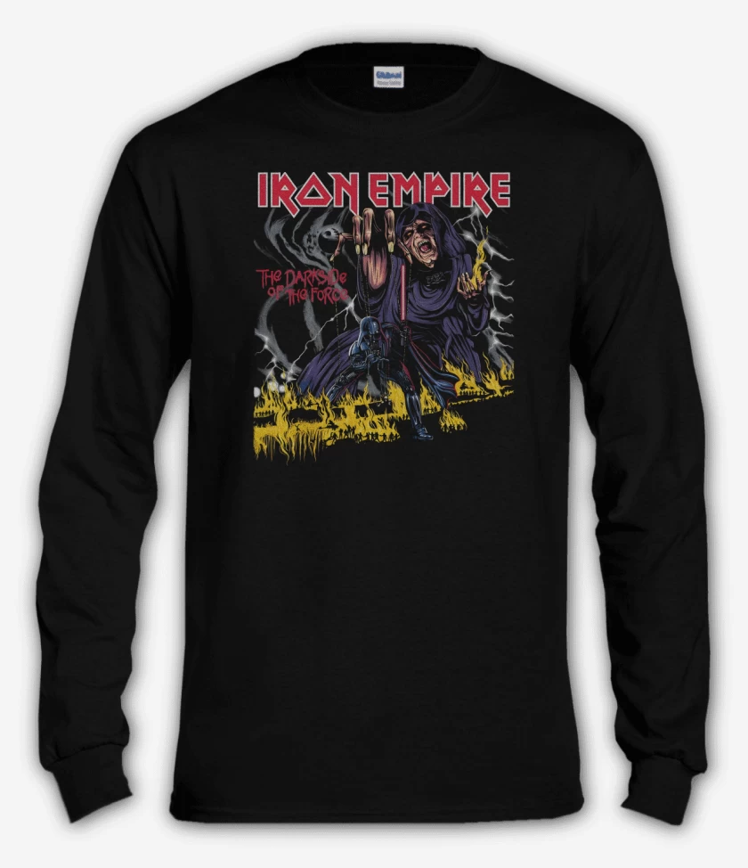 Polera manga larga Negro de Iron Empire 
