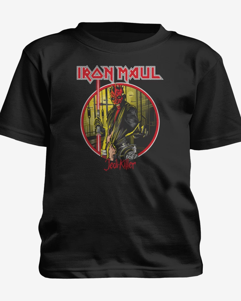 Polera de niño Negro de Iron Maul