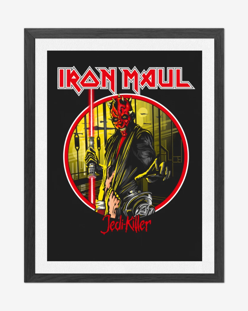 Cuadro decorativo Negro de Iron Maul