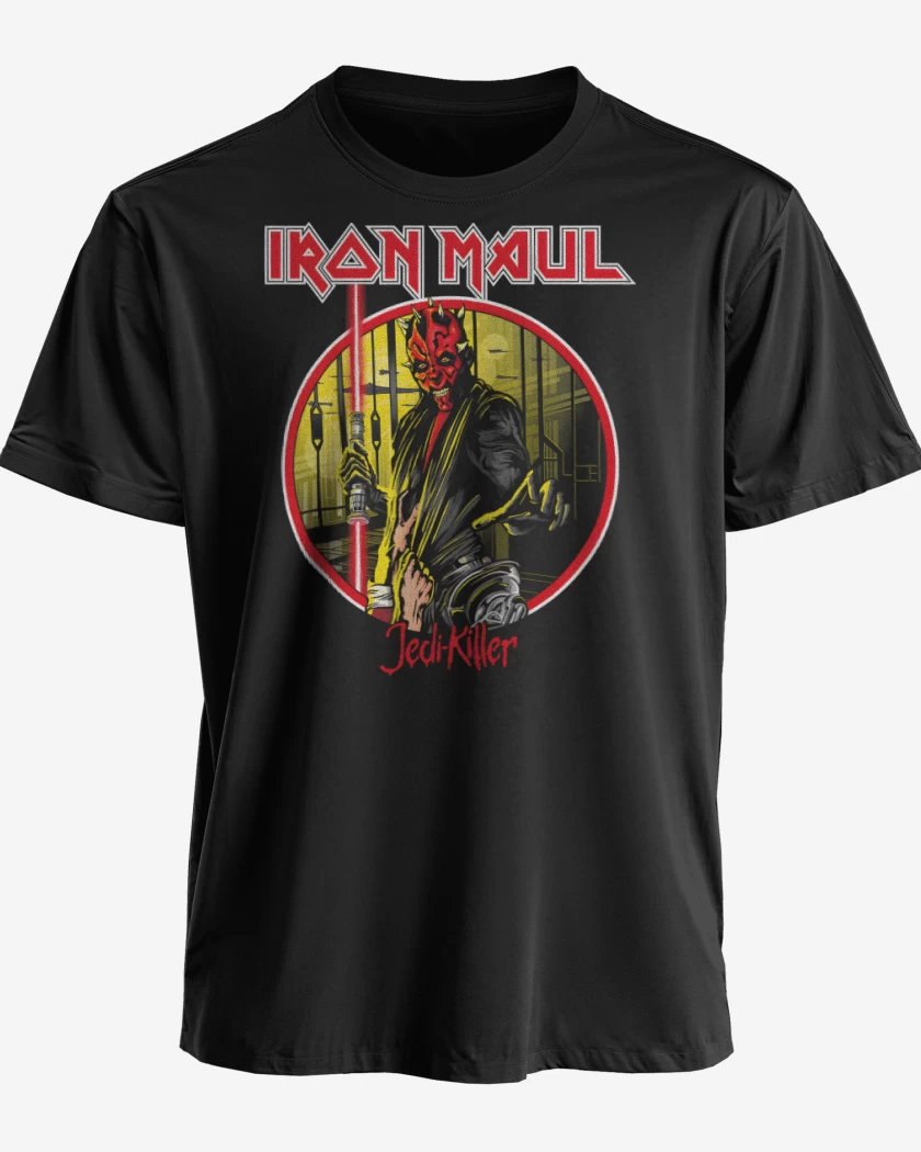 Polera premium Negro de Iron Maul