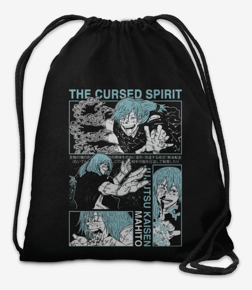 Mochila Negro de Espíritu Maldito