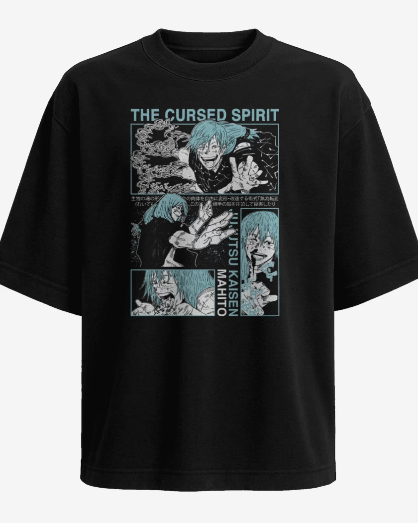 Polera Oversize Espíritu Maldito