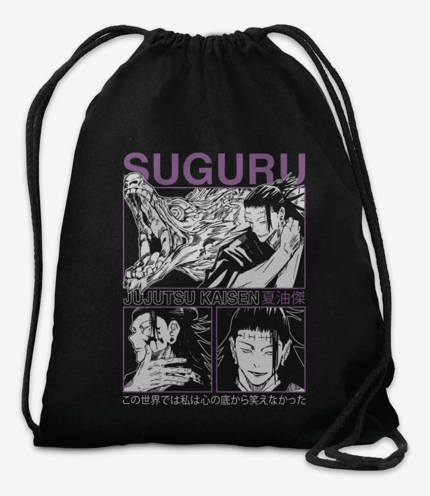 Mochila Negro de Suguru Geto