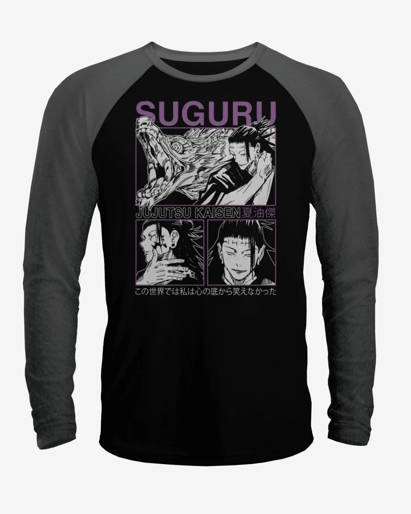 Polera Raglan Suguru Geto