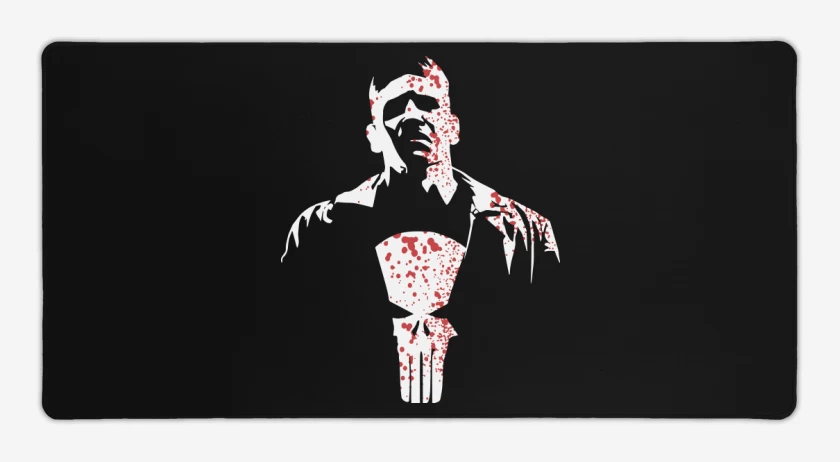 Mouse pad Gamer Negro de El que castiga 2