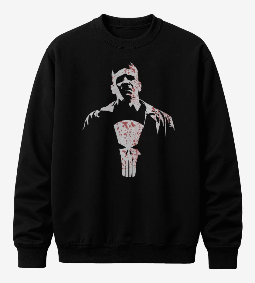 Poleron polo Negro de El que castiga 2