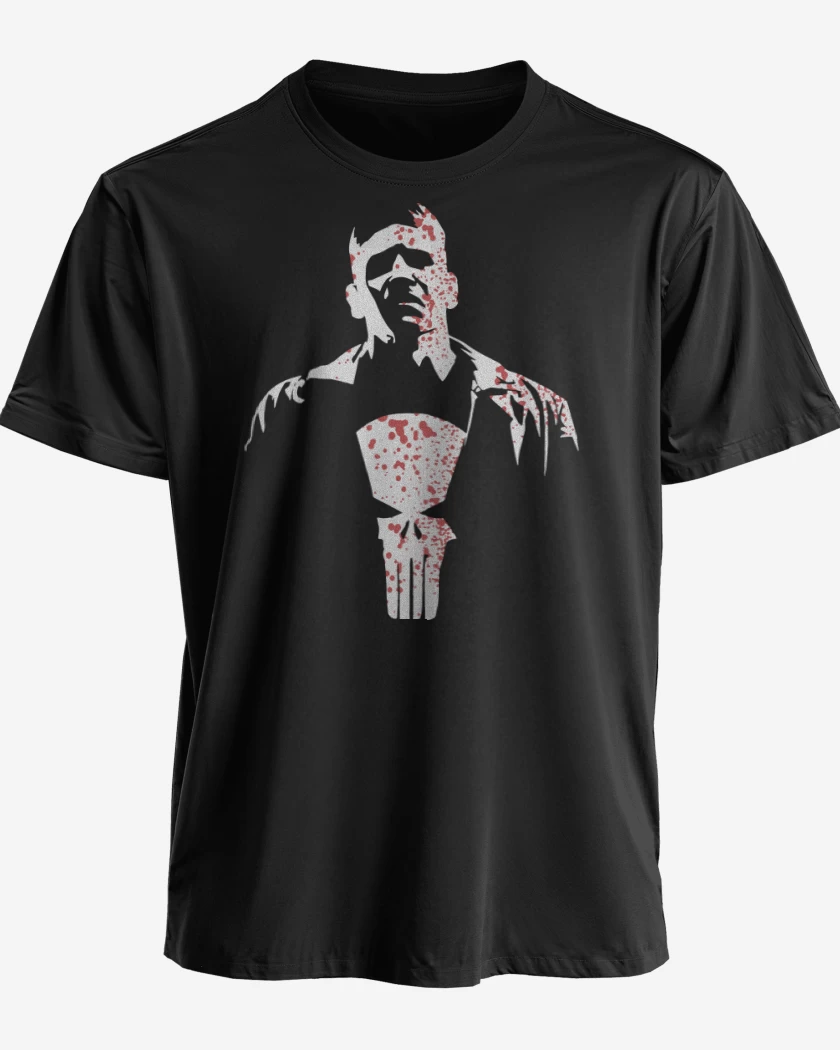 Polera premium Negro de El que castiga 2