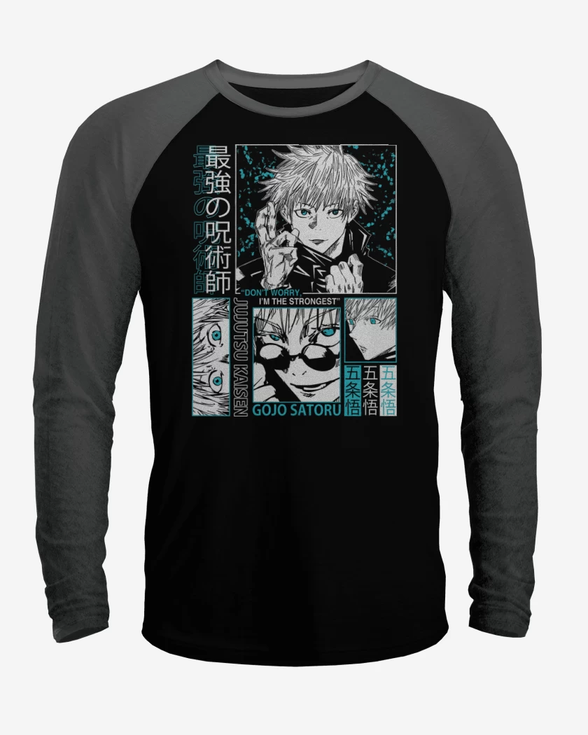 Polera Raglan Satoru Gojo