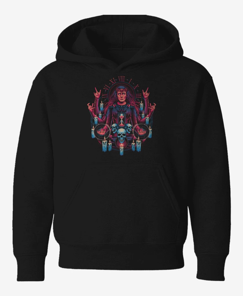 Poleron de niño Negro de Wonderful Witchcraft