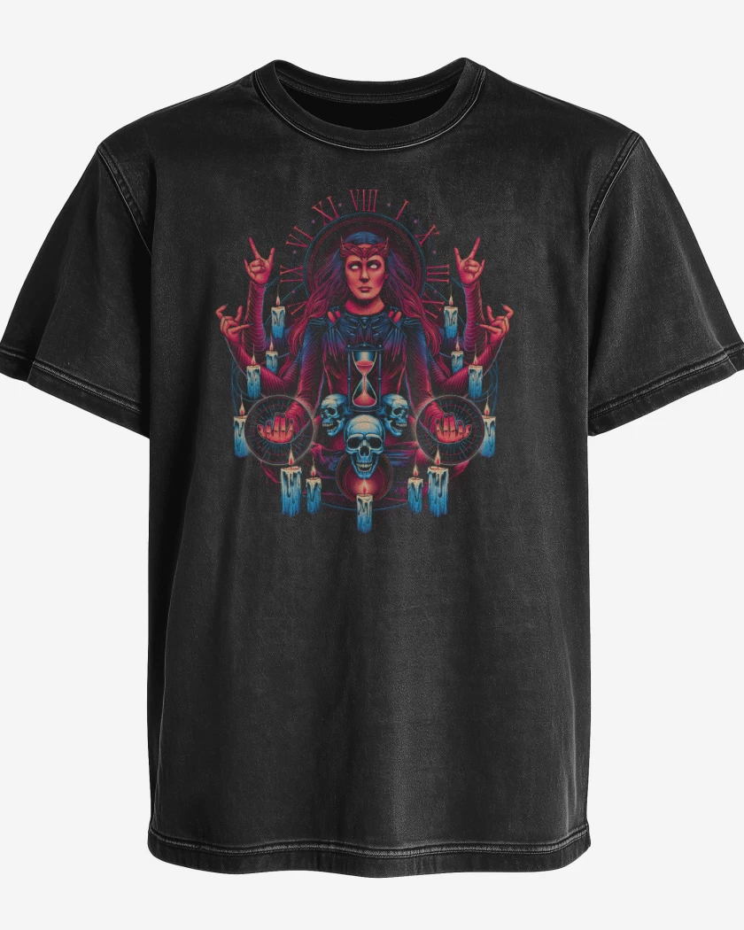 Polera desgastada Wonderful Witchcraft