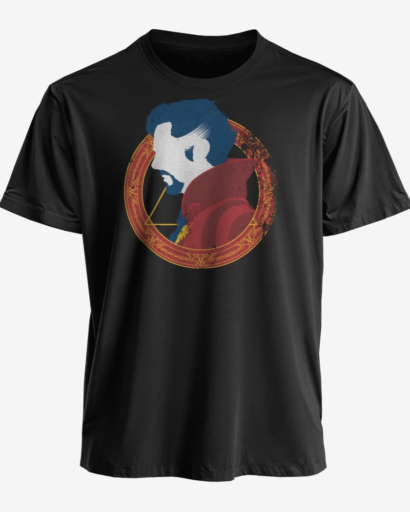 Polera premium Negro de Un Viajero Extraño