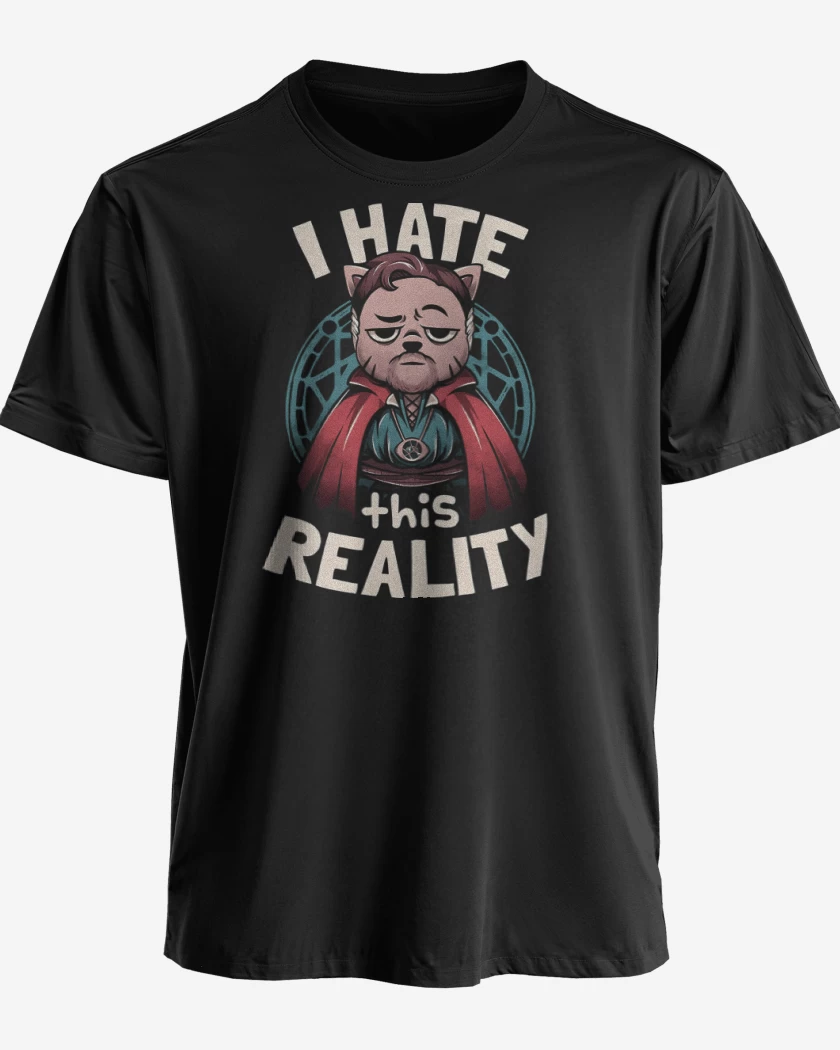 Polera premium Negro de Strange Cat