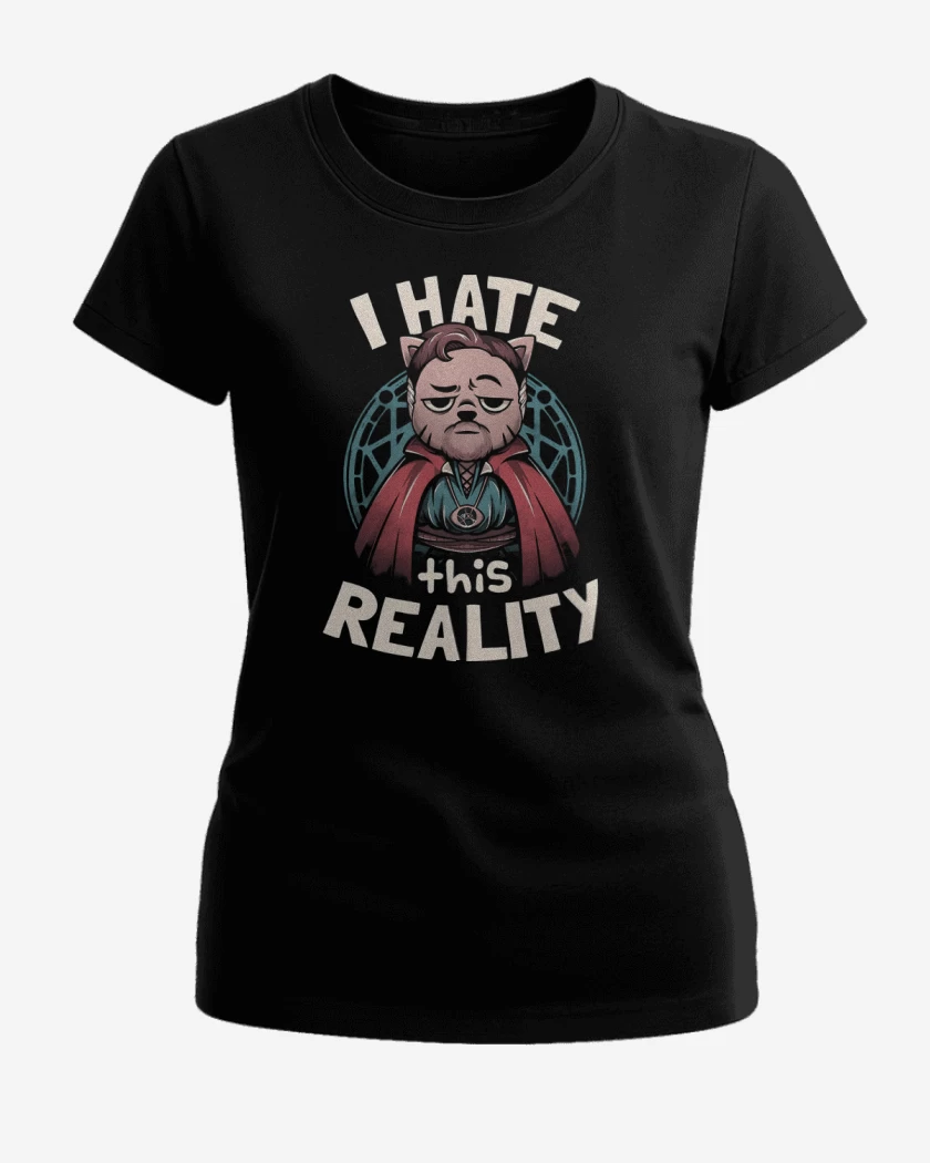 Polera de Mujer Negro de Strange Cat