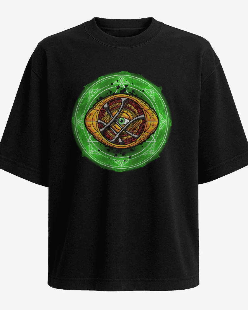 Polera Oversize El Tercer Ojo de Agamotto