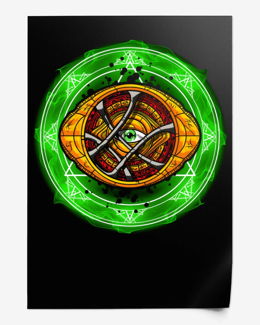 Print El Tercer Ojo de Agamotto