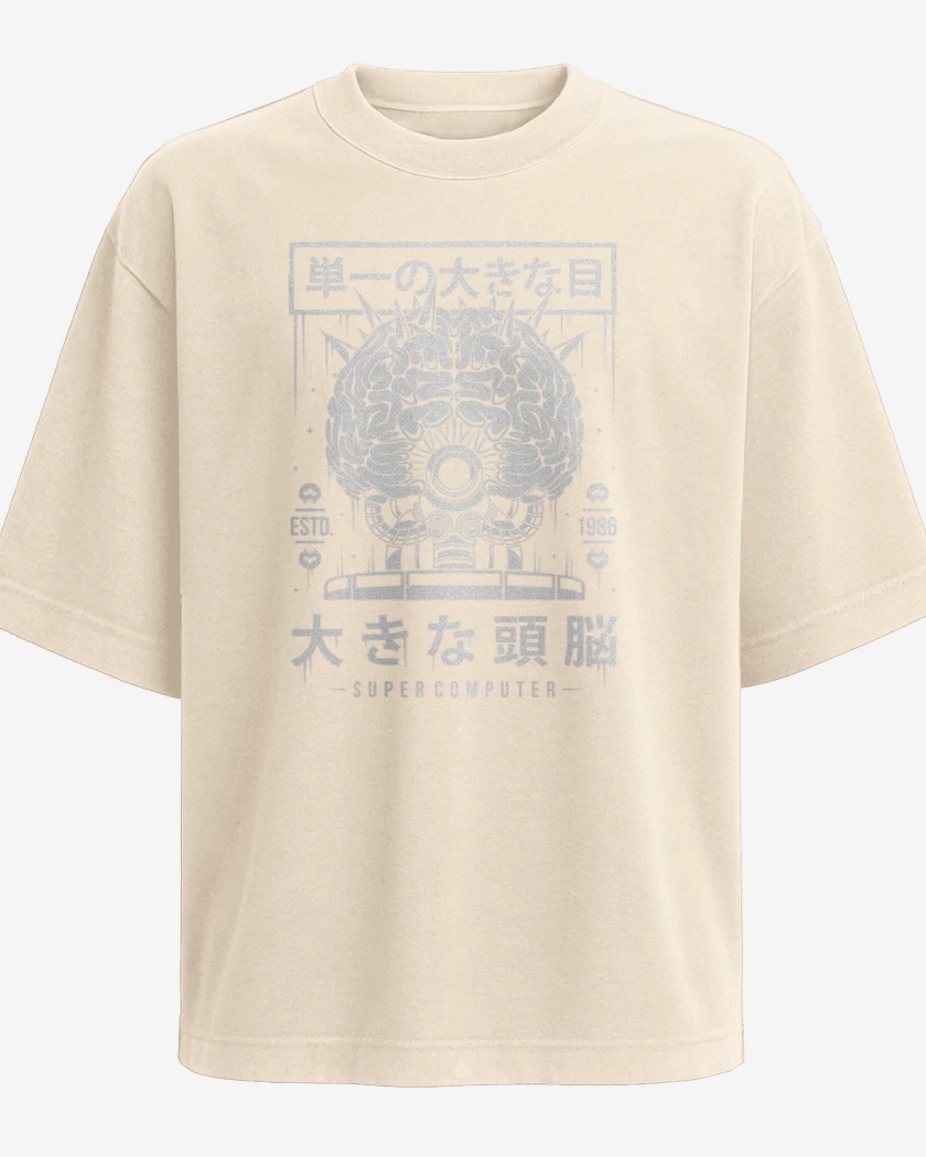 Polera Oversize Cerebro Madre