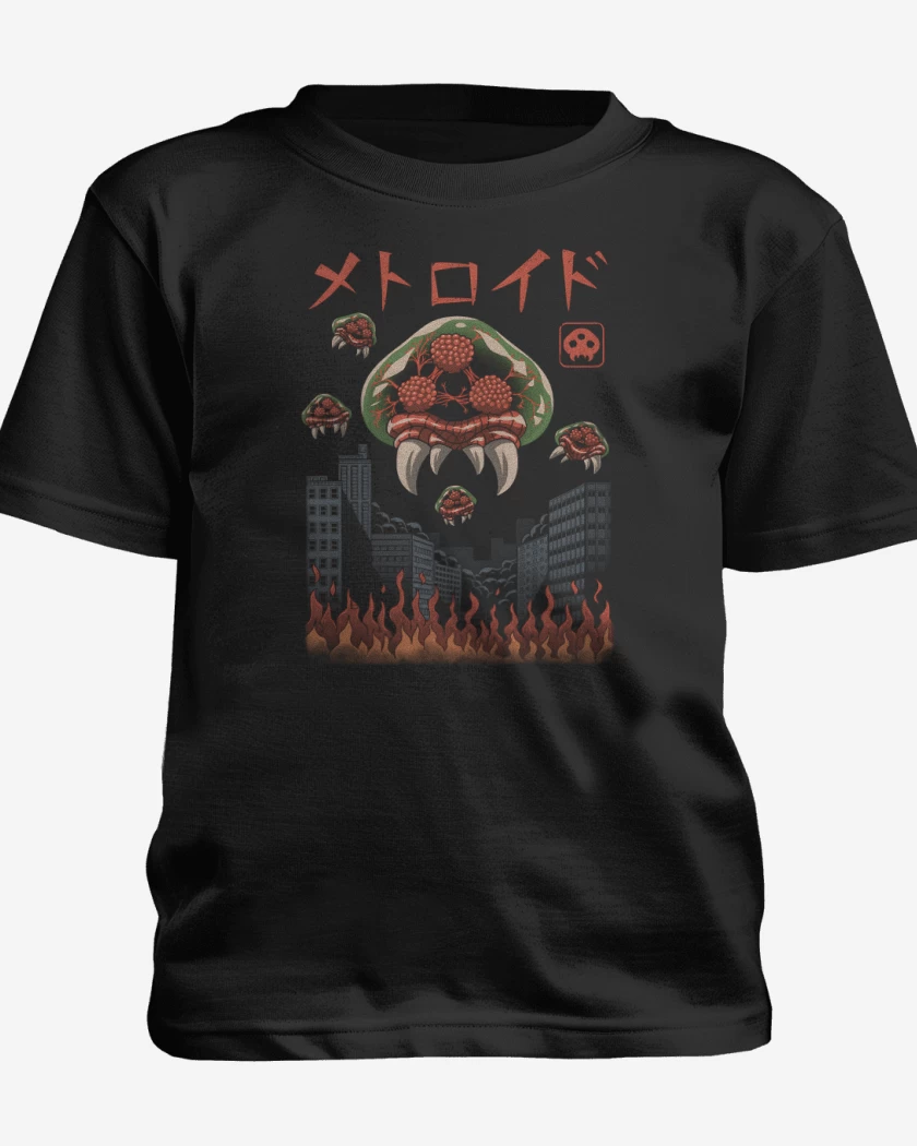 Polera de niño Negro de Metroides