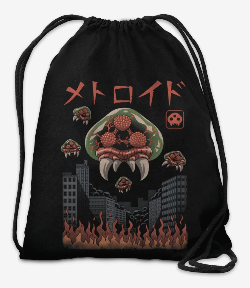 Mochila Negro de Metroides