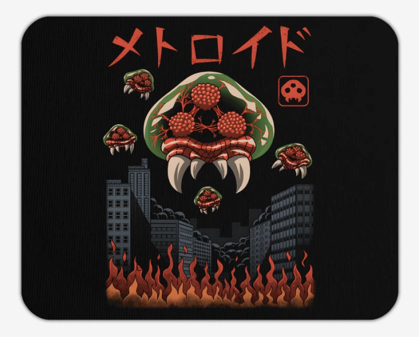 Mousepad Negro de Metroides