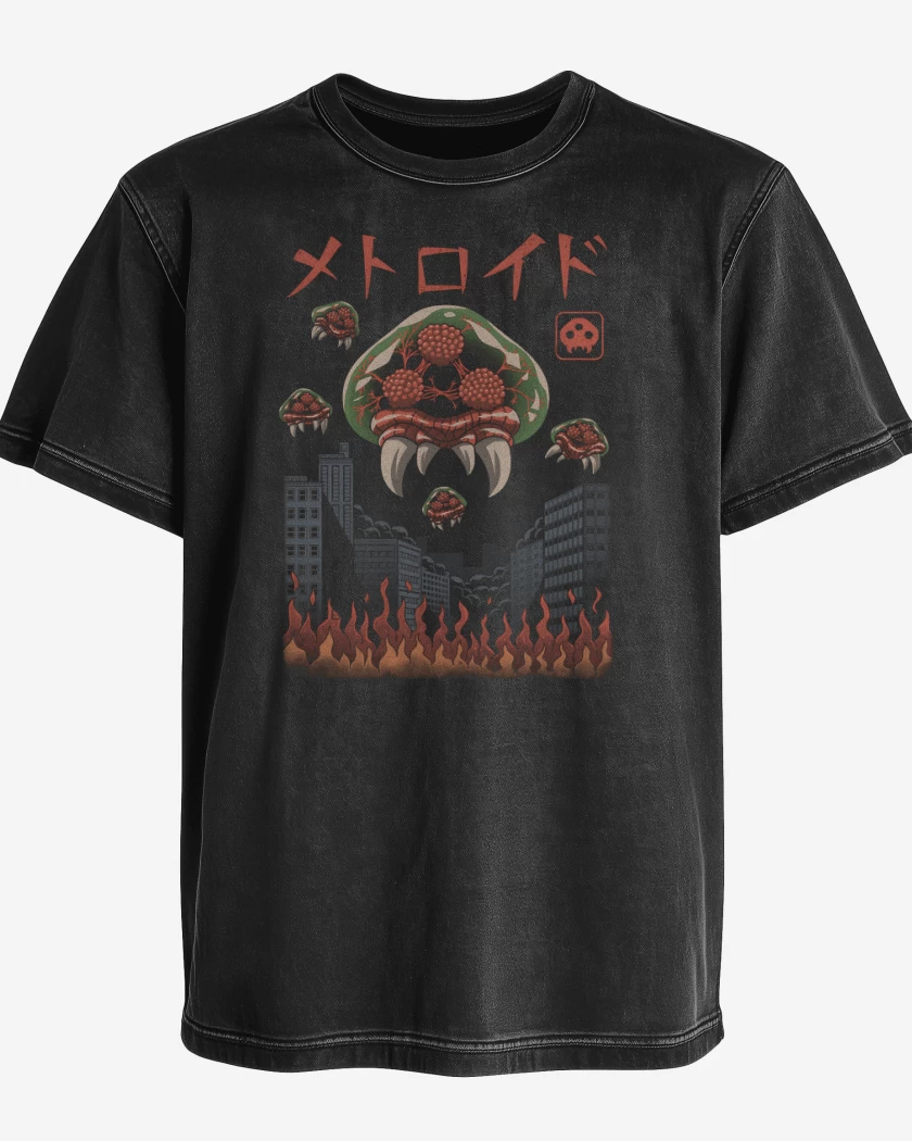 Polera desgastada Metroides