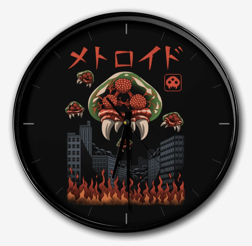 Reloj Negro de Metroides