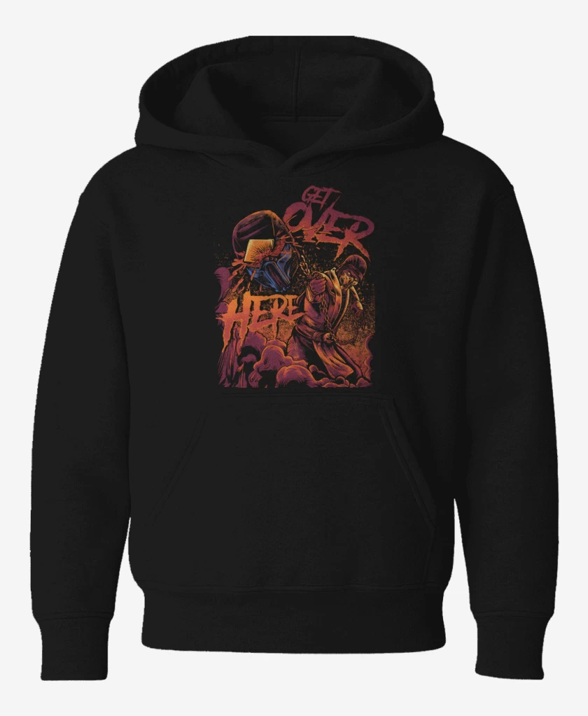 Poleron de niño Negro de Get Over HERE