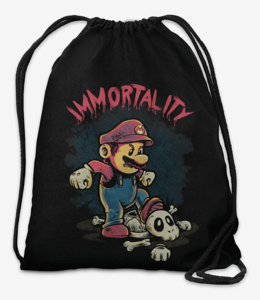 Mochila Negro de Immortality 