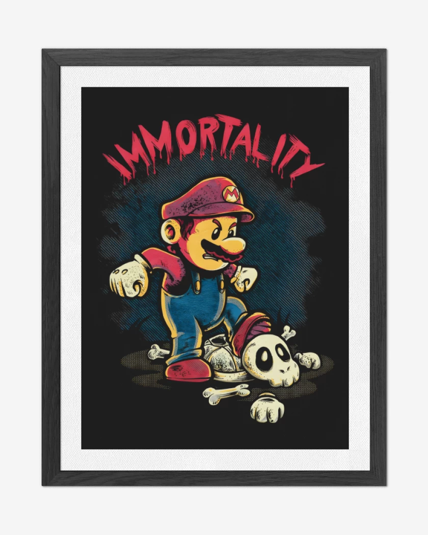 Cuadro decorativo Negro de Immortality 