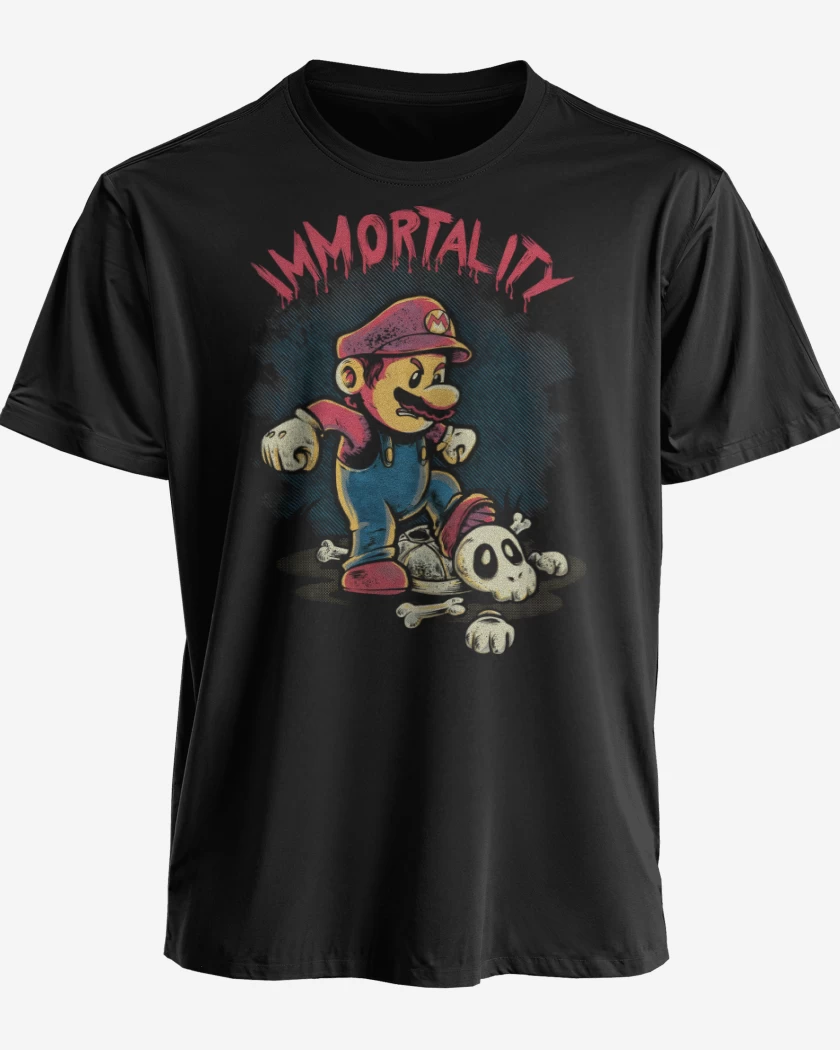 Polera premium Negro de Immortality 