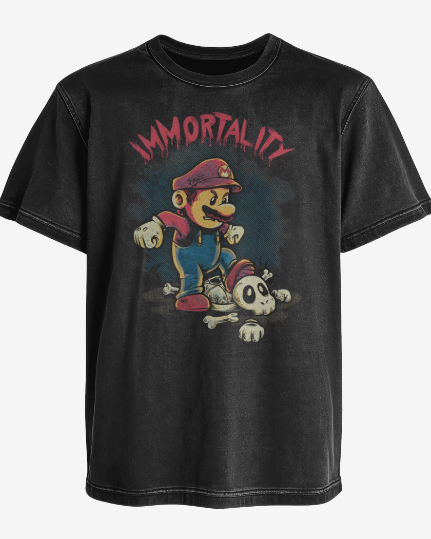 Polera desgastada Immortality 