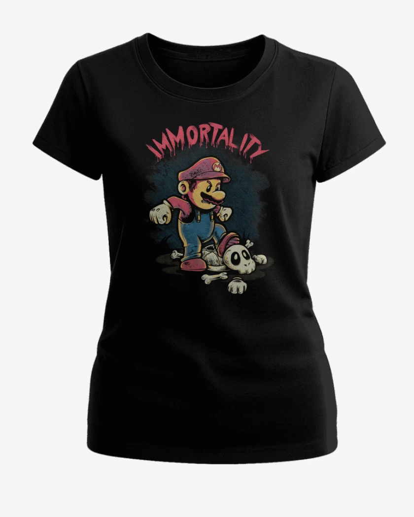 Polera de Mujer Negro de Immortality 
