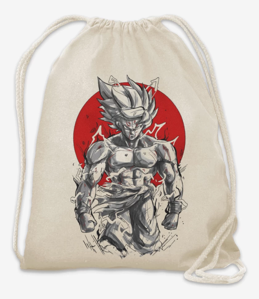 Mochila Blanco de Goku Beast Saiyan