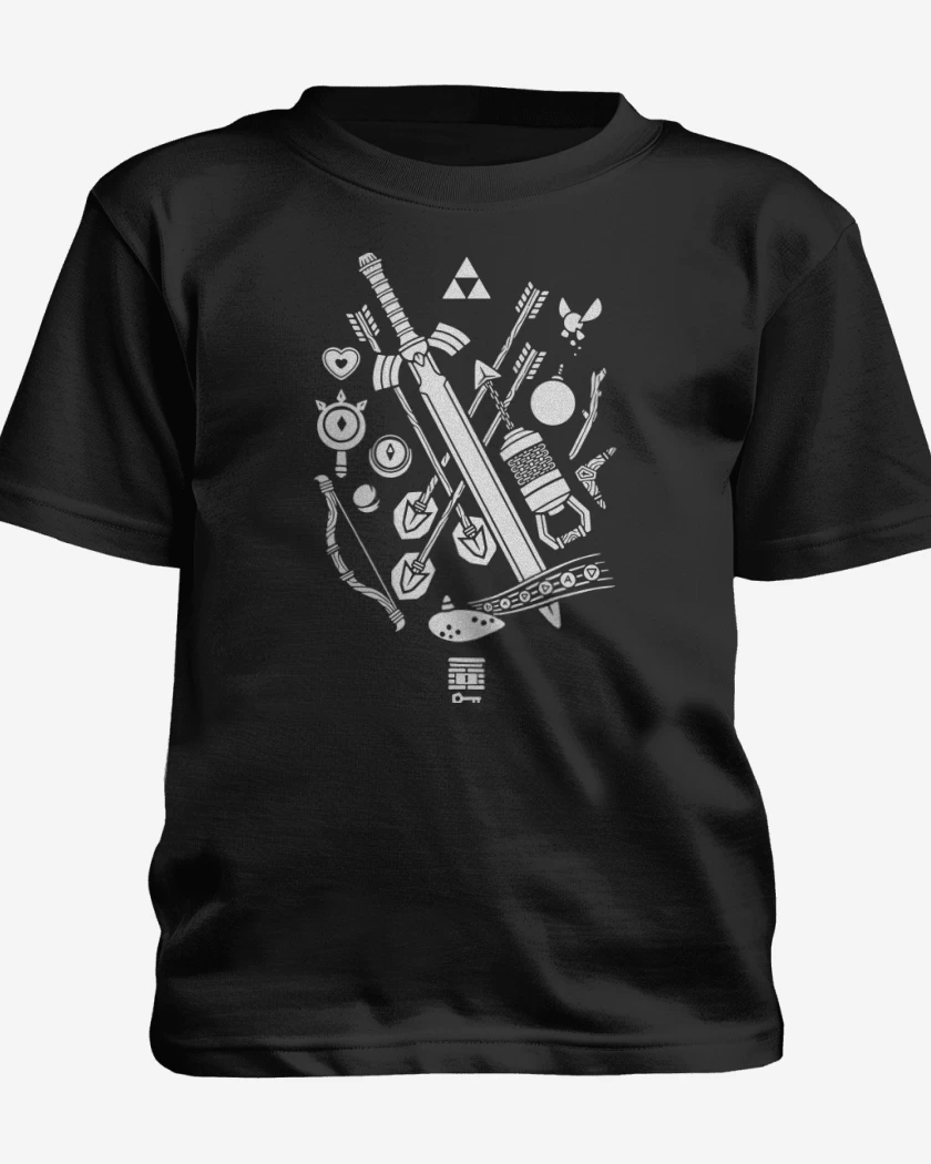 Polera de niño Negro de All items
