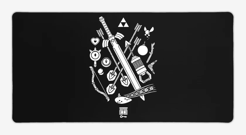 Mouse pad Gamer Negro de All items