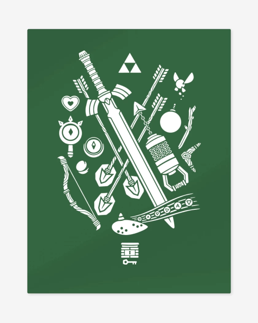 Print metalico All items