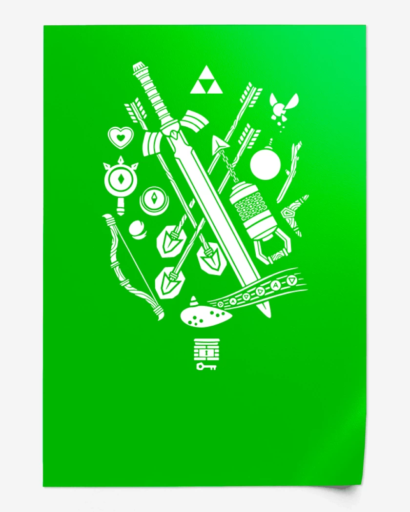 Print Verde jade de All items