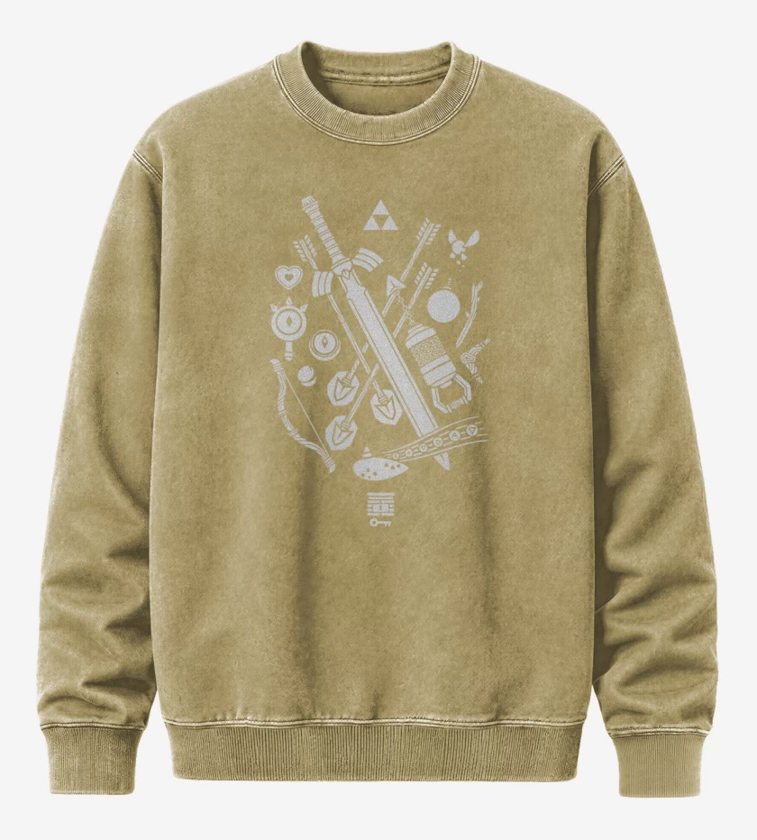 Poleron Polo Acid Wash Beige de All items