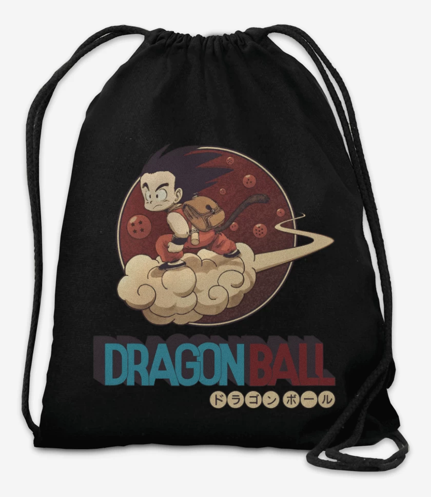 Mochila Negro de Dragon Ball Classic