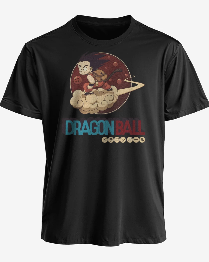Polera premium Negro de Dragon Ball Classic