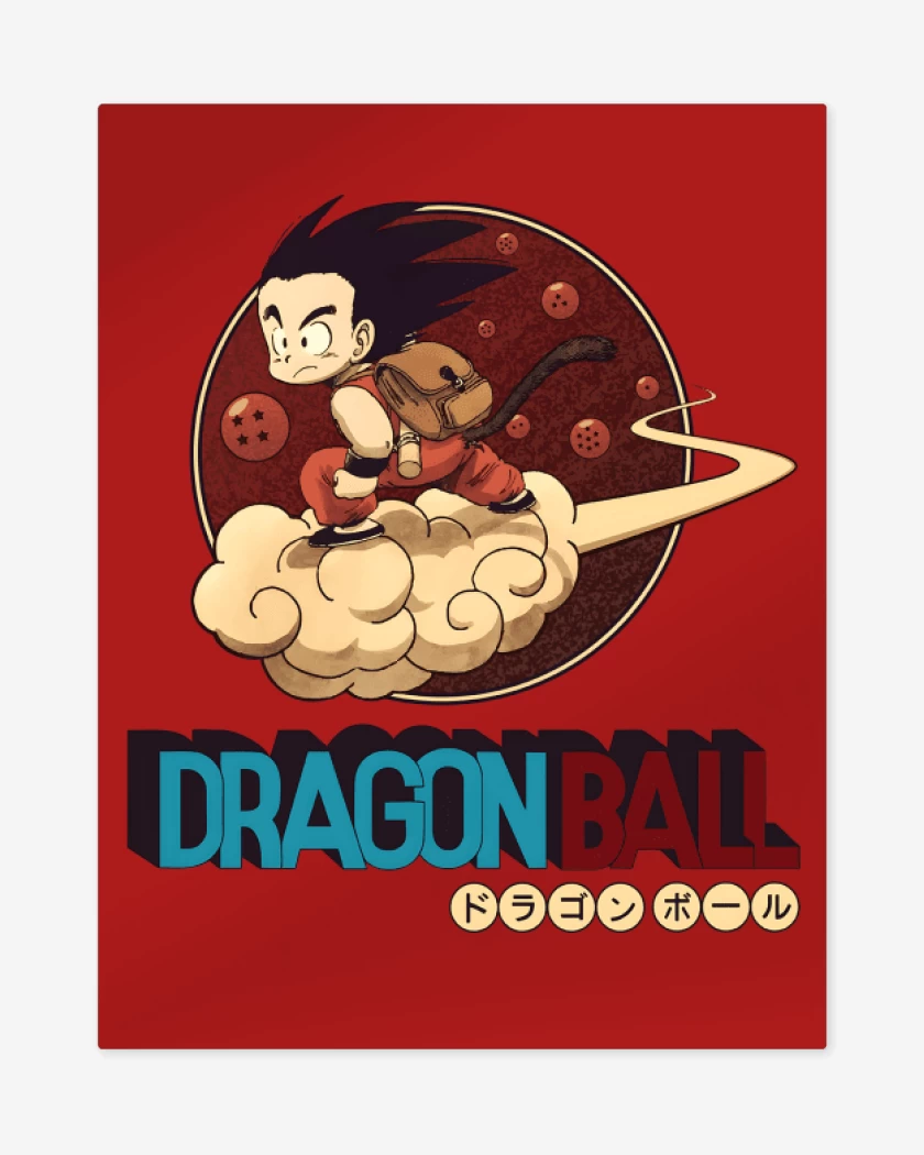 Print metalico Dragon Ball Classic