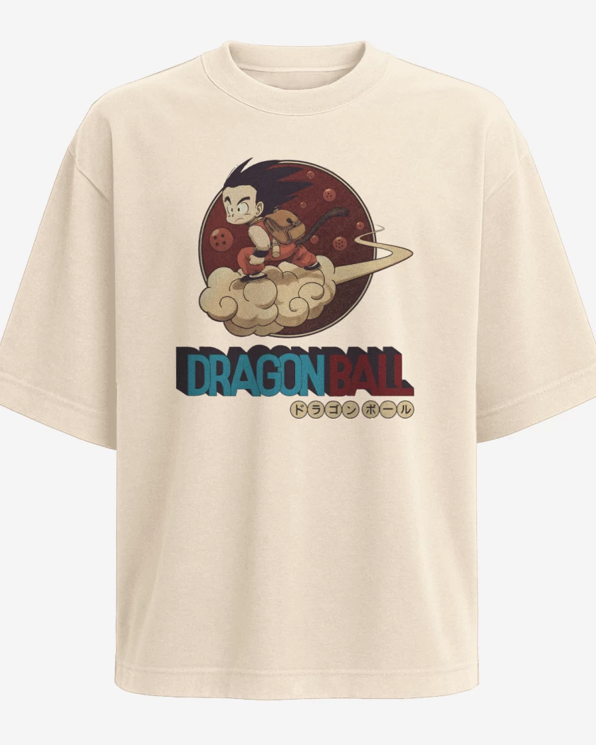 Polera Oversize Dragon Ball Classic