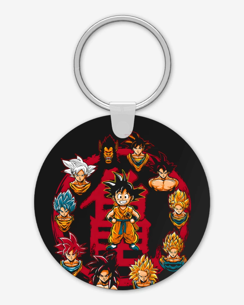 Llavero Goku Evolution