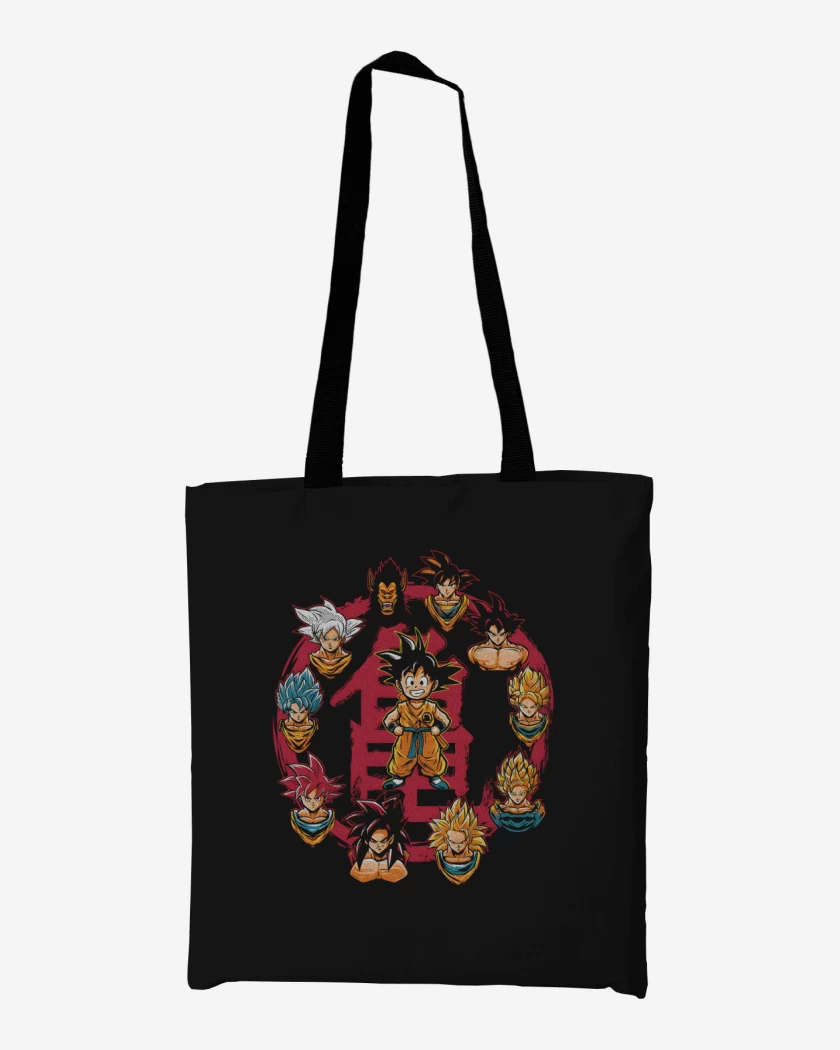 Totebag Goku Evolution