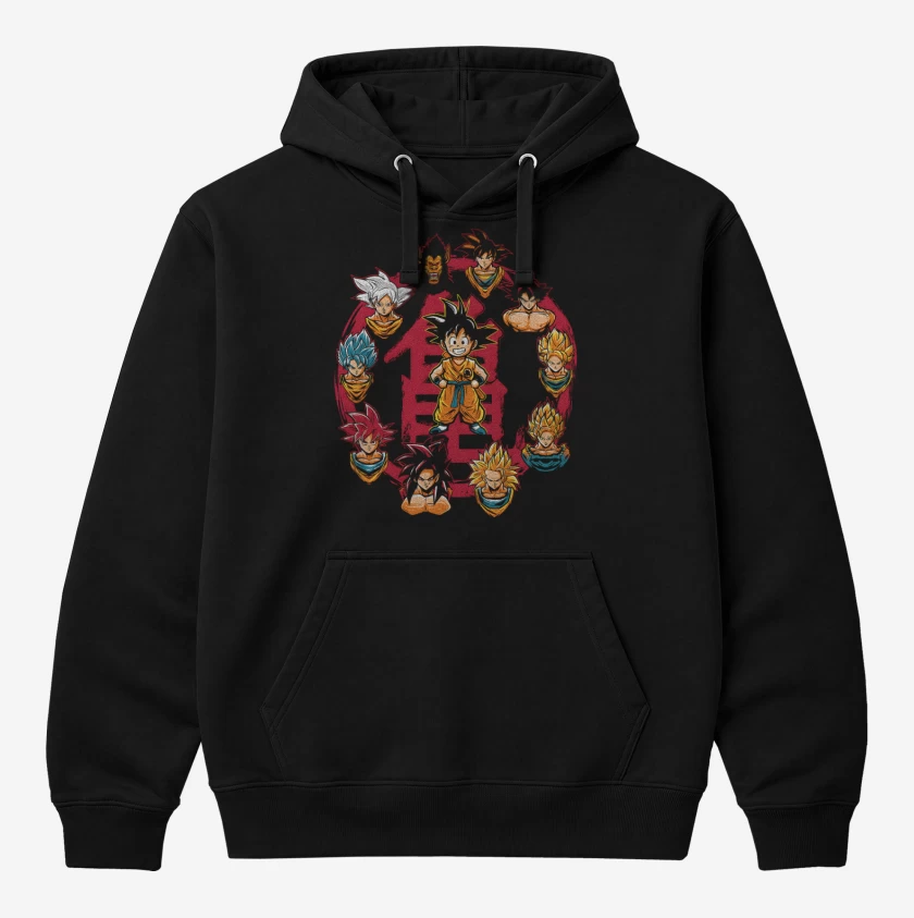 Polerón Canguro Goku Evolution