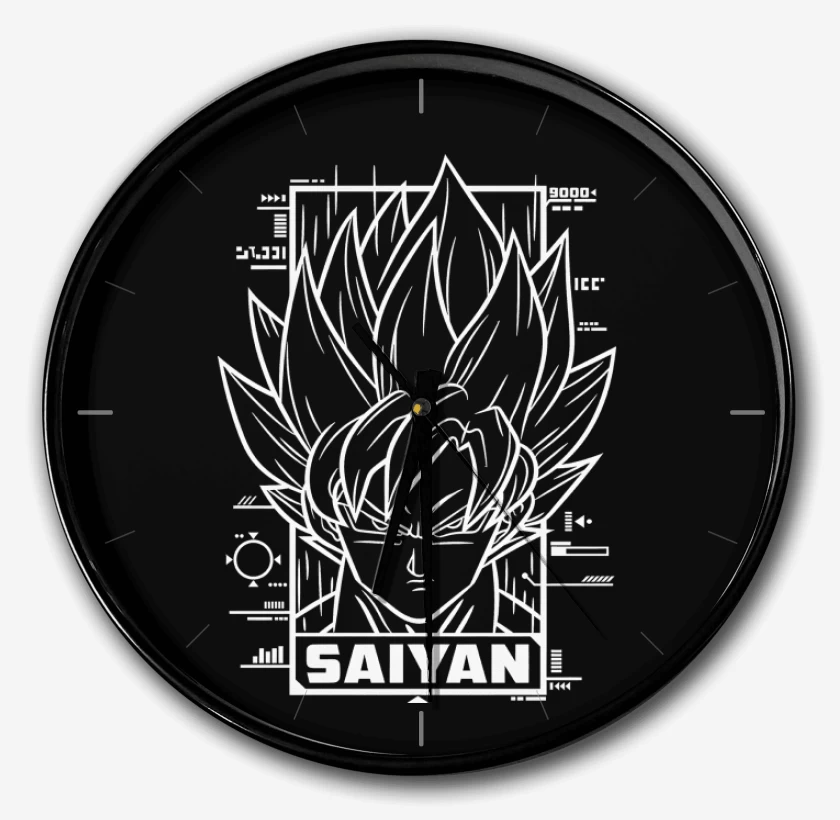 Reloj Negro de Saiyan Goku