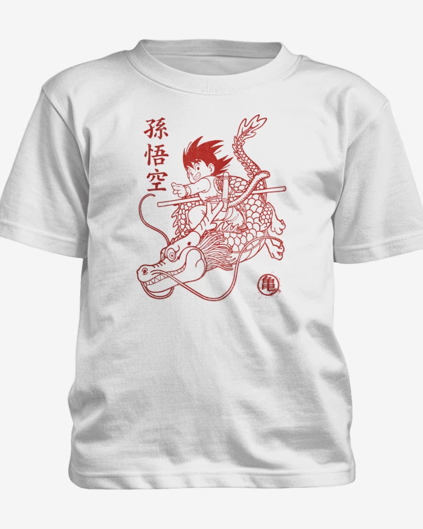 Polera de niño Goku Shen Long